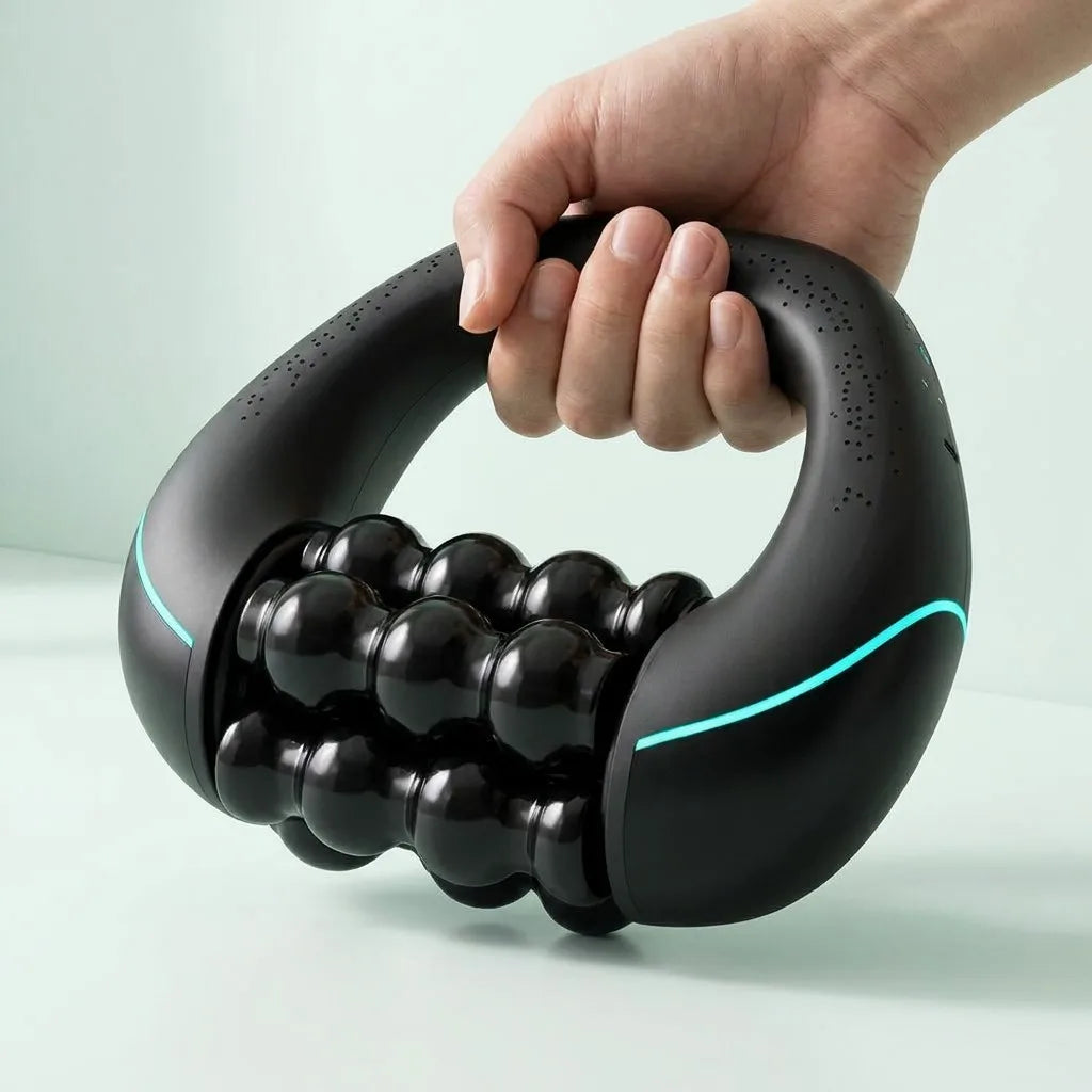 RECOVERO Roller – in der Hand, kompakte Größe